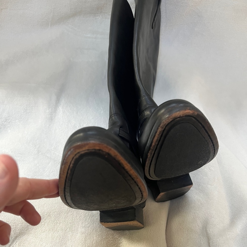 Frye Lindsay Tall Plate Riding Boots - Picture 7 of 16